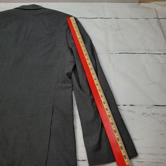 $360 Ryan Seacrest Men's Modern Fit Suit jacket Blazer Jacket Gray Size 42L NEW - Picture 11 of 11